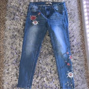 Women’s Jeans with flowers